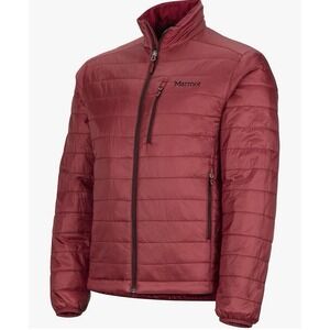 Marmot Men's Size 2XL Calen Jacket Red Puffer Insulated Lightweight Outdoors